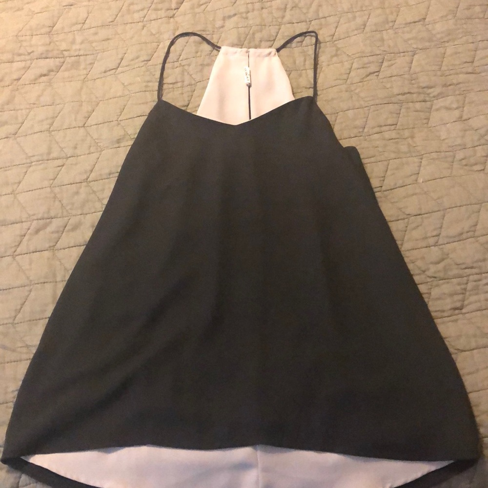 Express Reversible black/gray tank